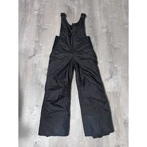 RAWIK SNOW BIBS BLACK UNISEX SMALL TEENS EUC